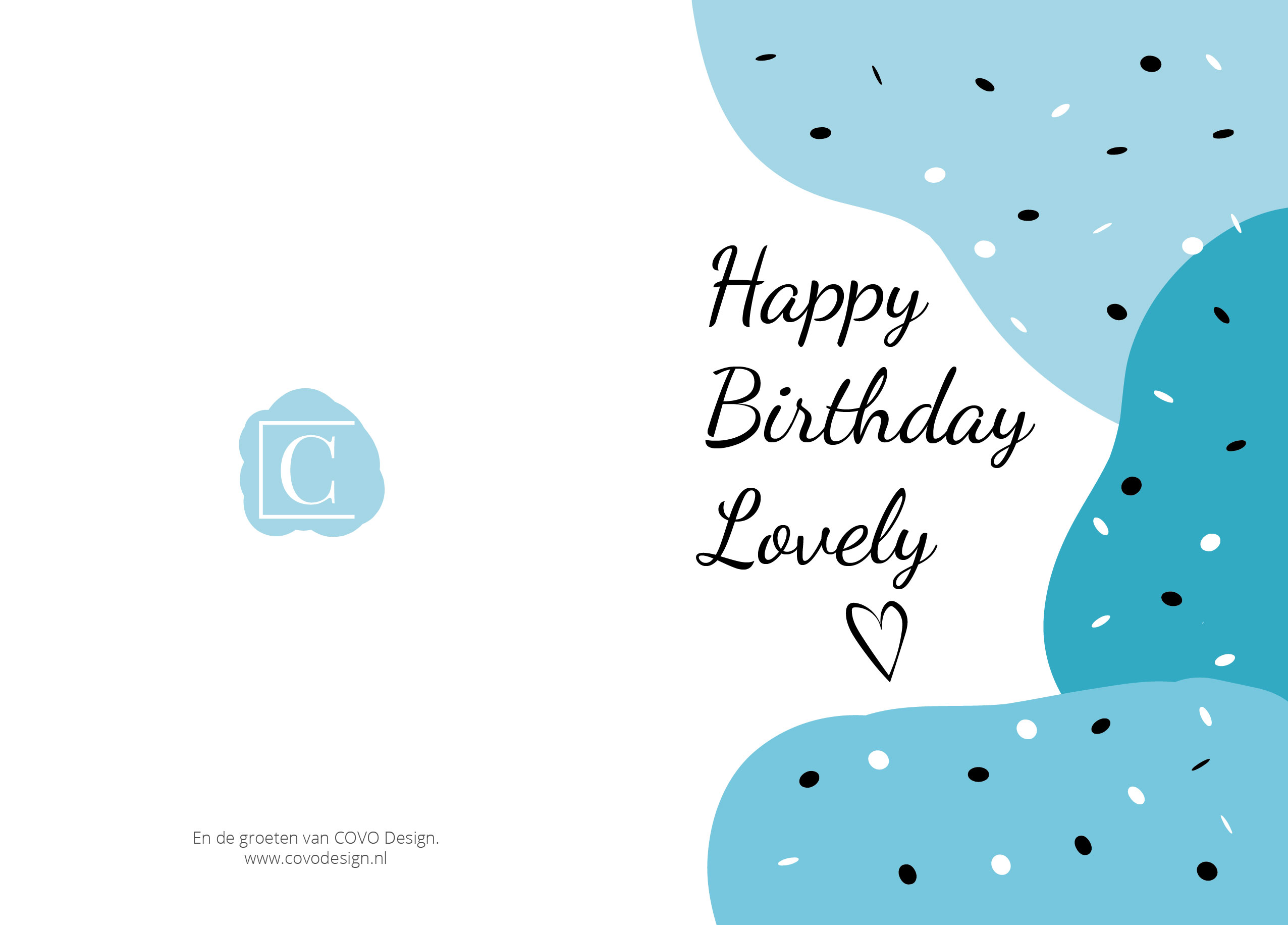 Verjaardagskaart | Happy Birthday Lovely